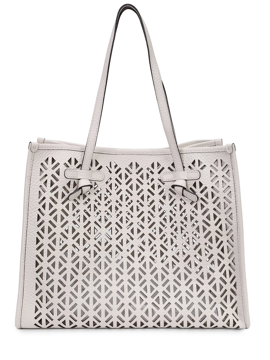 Сумка кожаная Marcella GIANNI CHIARINI BS 11730/211 SAND Кремовый 