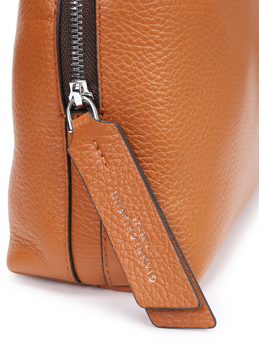 Сумка кожаная Alifa GIANNI CHIARINI BS 8148/1117 CARAMEL Коричневый  Фото 5