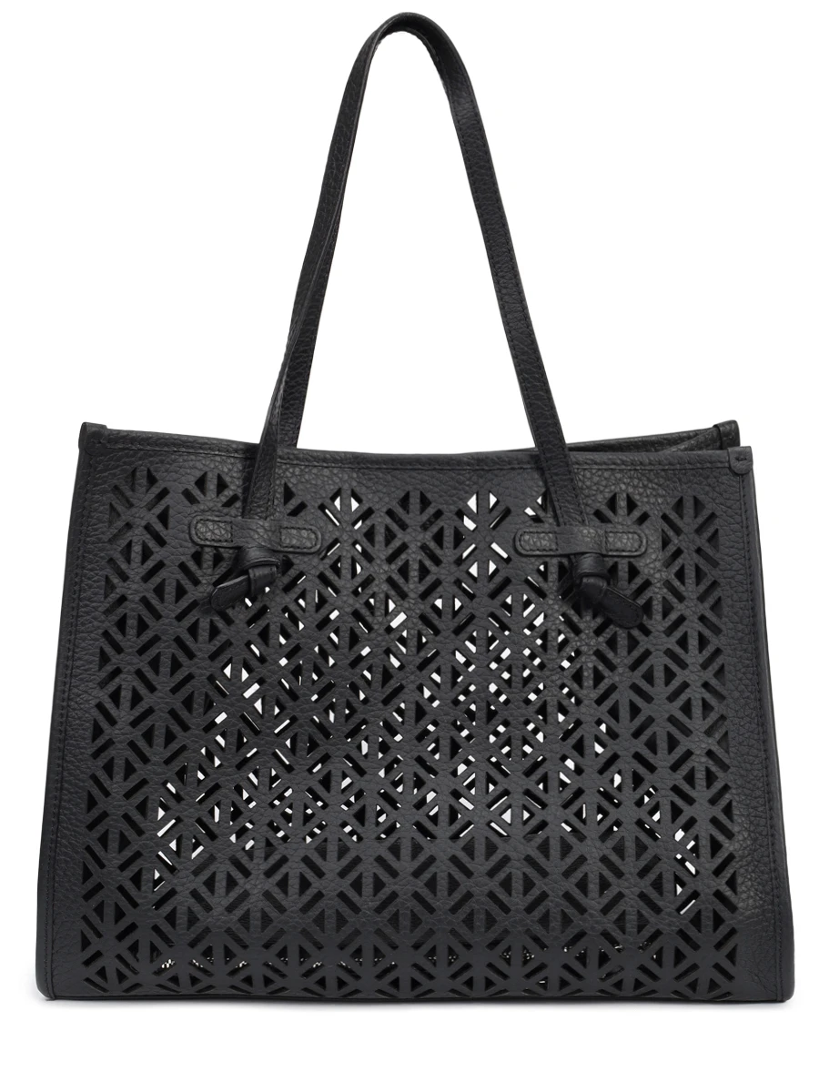 Сумка кожаная Marcella GIANNI CHIARINI BS 11730/001 BLACK Черный 