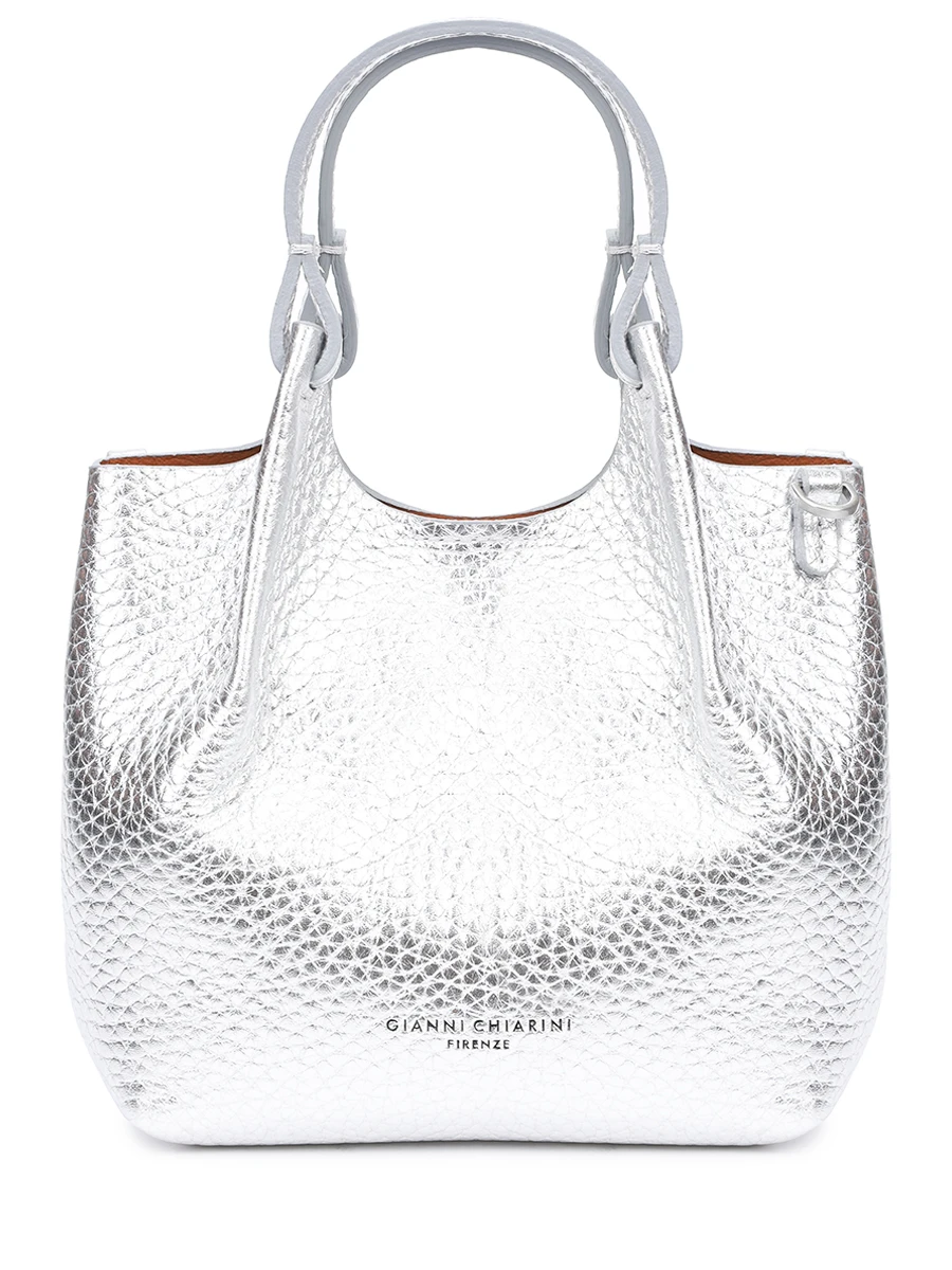 

Сумка кожаная Dua, Серебряный, BS 9718/13860 SILVER-CARAMEL