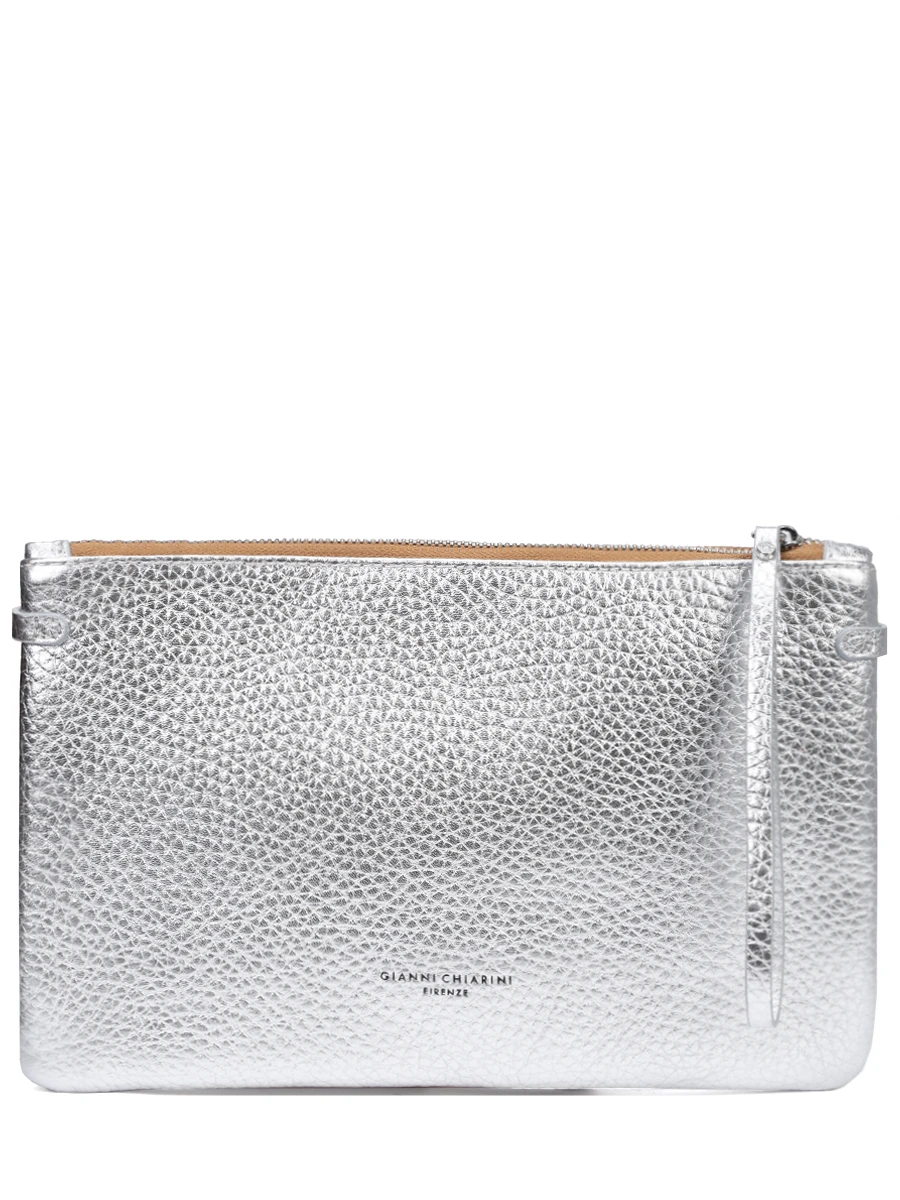 

Сумка кожаная Hermy, Серебряный, BS 3975/13860 SILVER-CARAMEL