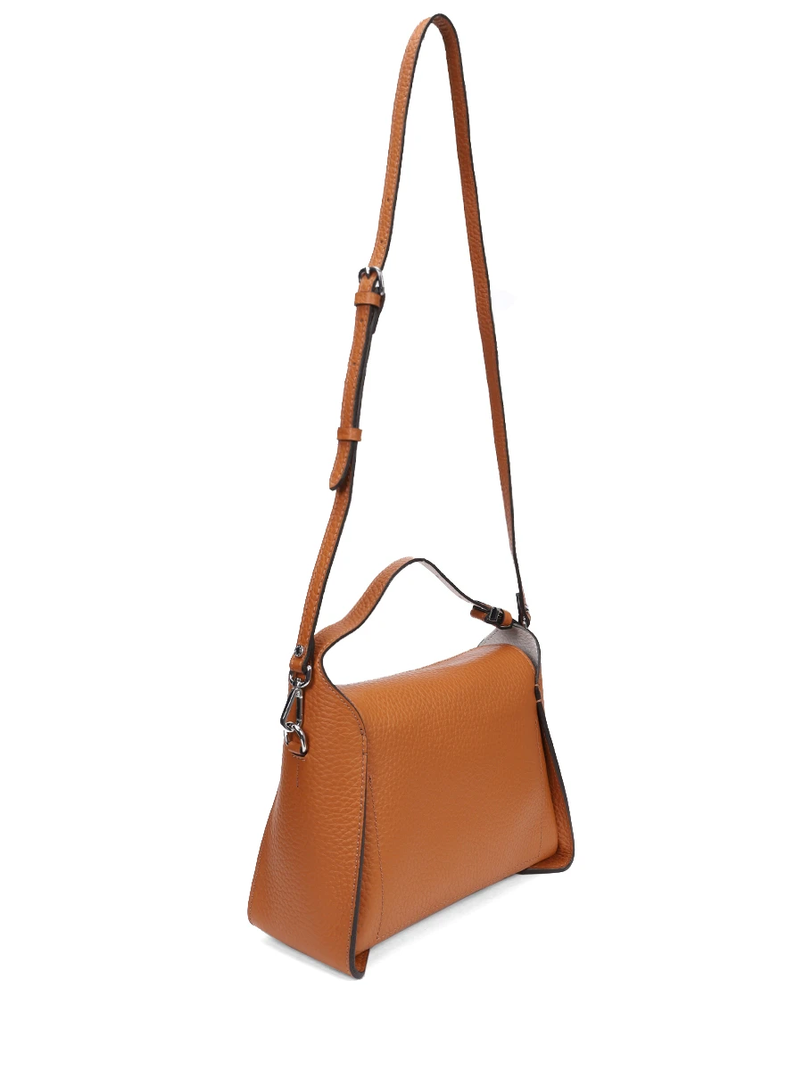 Сумка кожаная Penelope GIANNI CHIARINI BS 11351/13857 CARAMEL-SAND Коричневый  Фото 3
