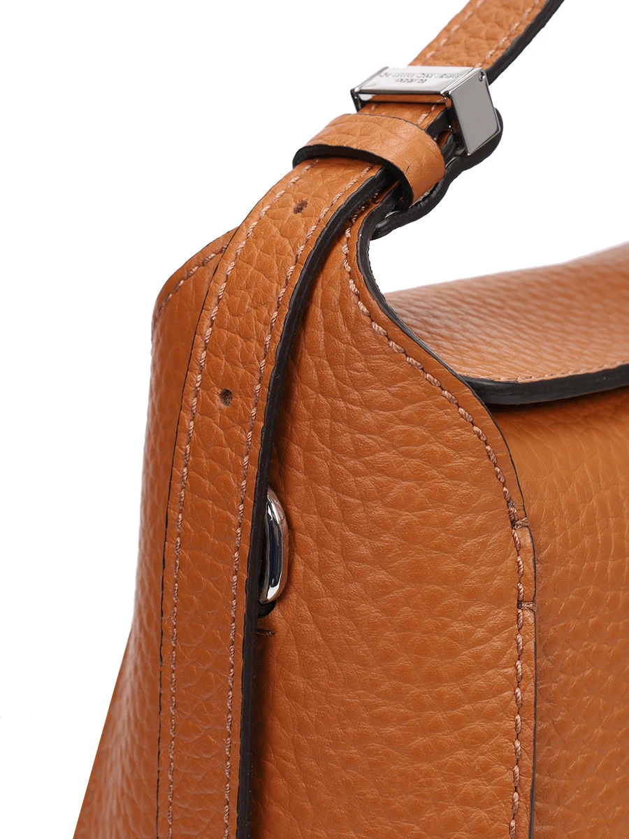 Сумка кожаная Penelope GIANNI CHIARINI BS 11351/13857 CARAMEL-SAND Коричневый  Фото 5