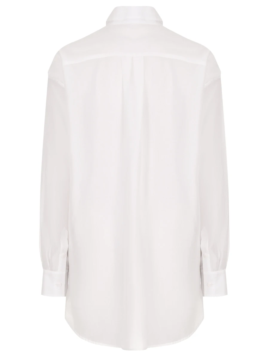 

Блуза из хлопка и тенселя, Белый, WS25.BL012.6001.101