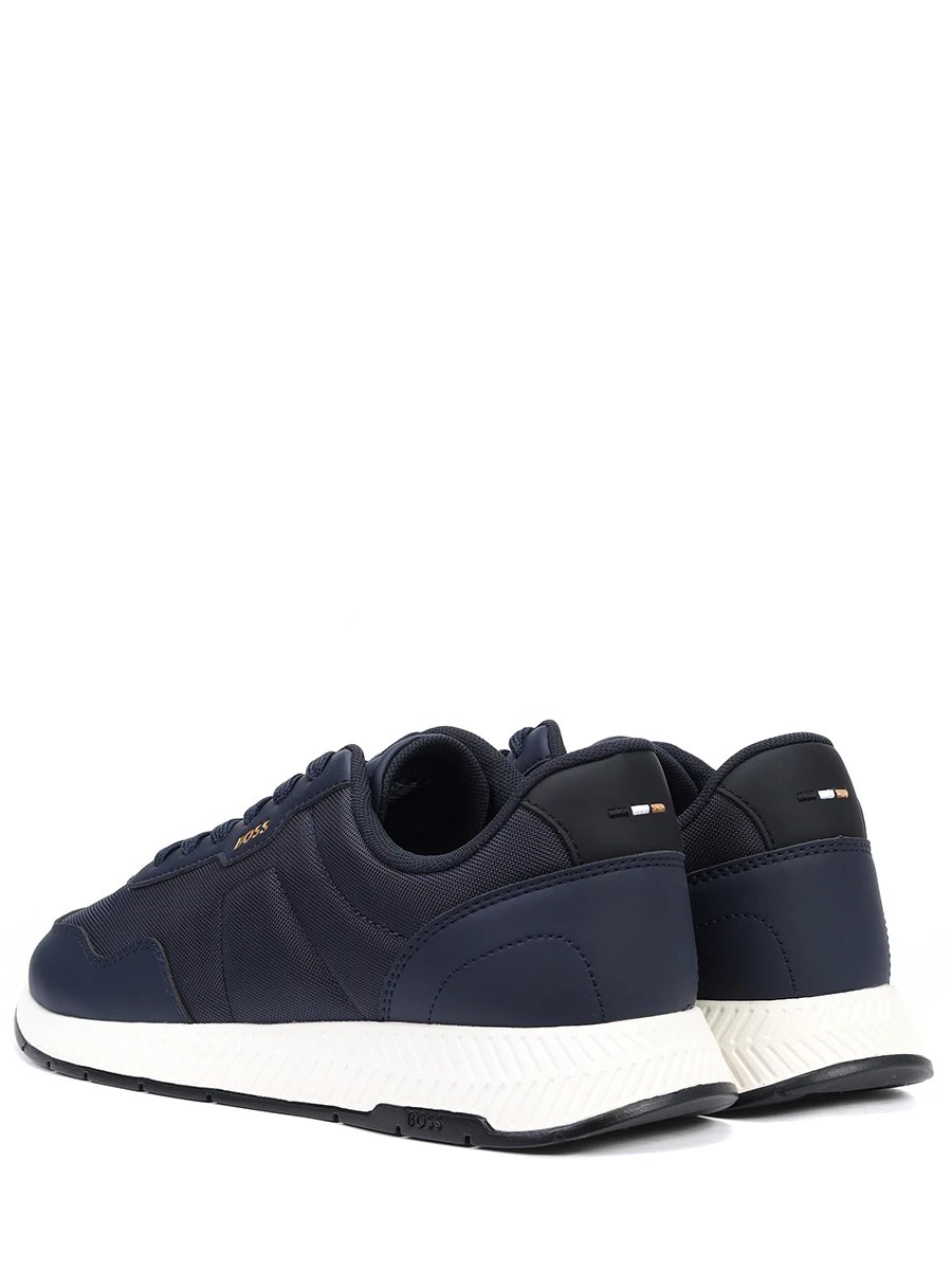 Кроссовки комбинированные Titanium BOSS 50536481/401 Синий  Фото 4