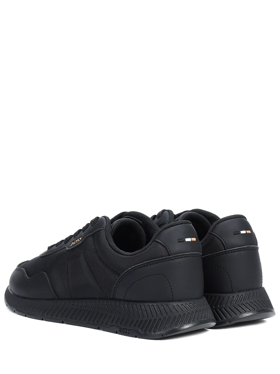 Кроссовки комбинированные Titanium BOSS 50536481/005 Черный  Фото 4