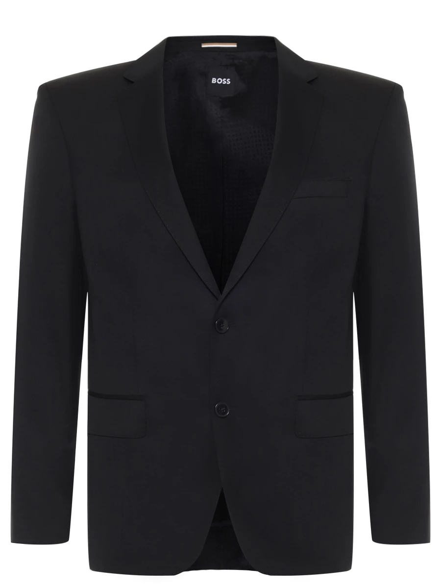 Пиджак шерстяной BOSS 50469171/001 Черный 