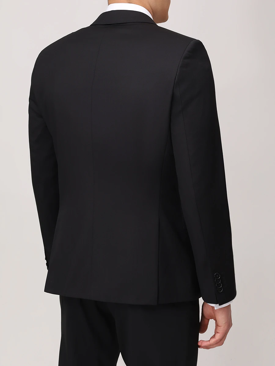 Пиджак шерстяной BOSS 50469171/001 Черный  Фото 3