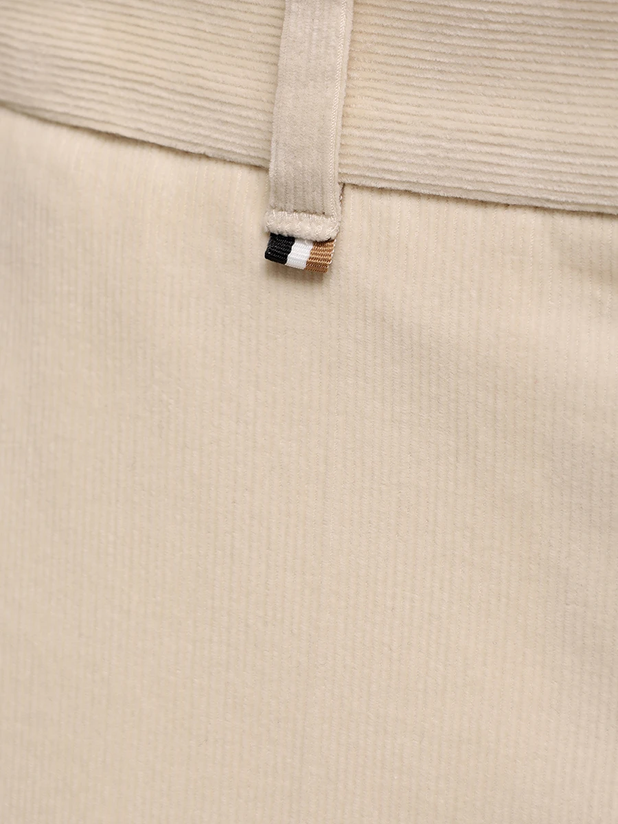 Брюки вельветовые BOSS 50534855/131 Бежевый  Фото 6