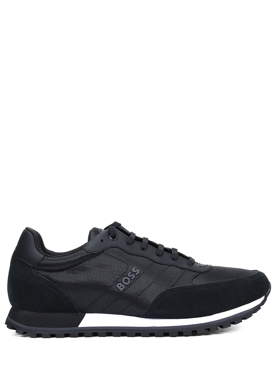 Кроссовки комбинированные Parkour BOSS 50498133/001 Черный 