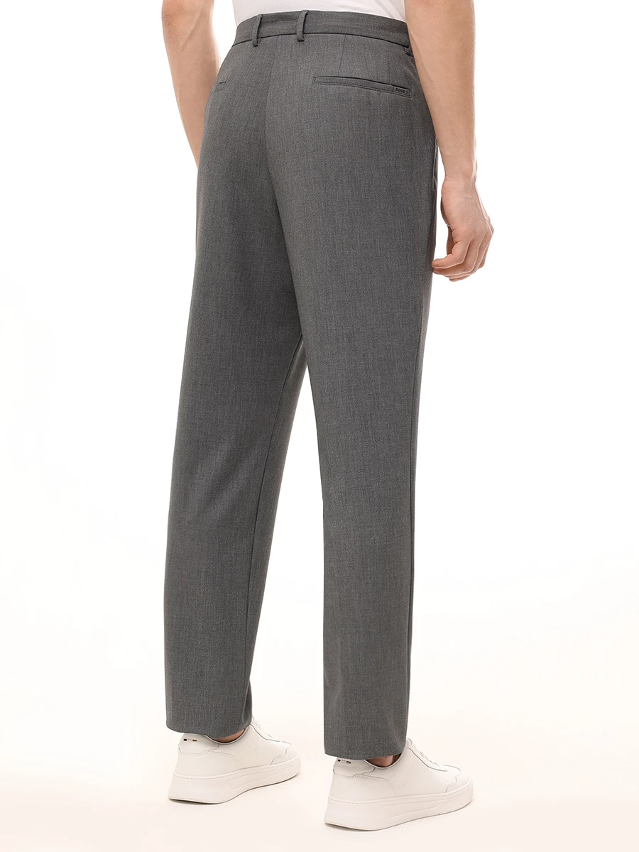 Брюки Slim Fit BOSS 50534593/030 Серый  Фото 3