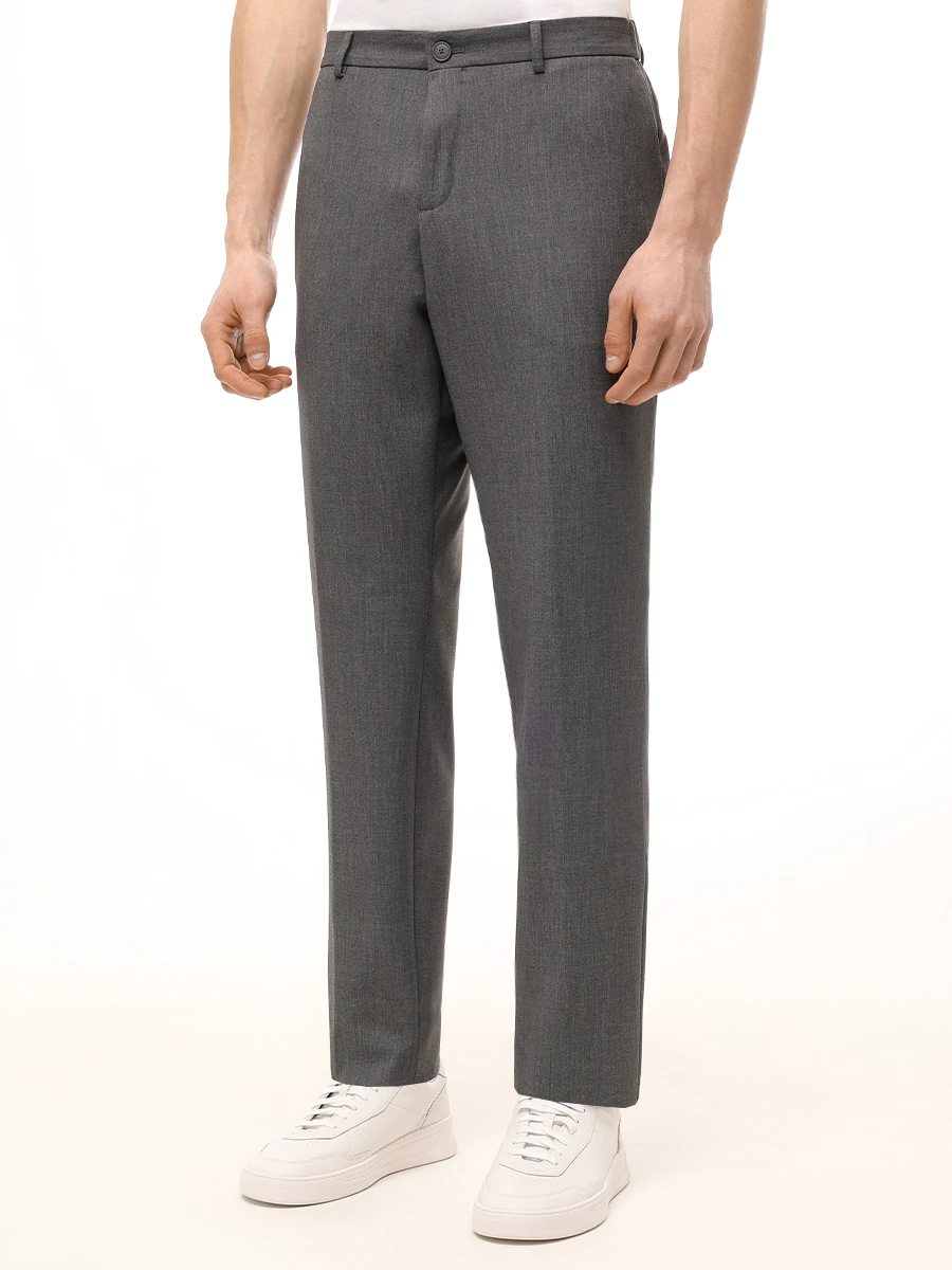 Брюки Slim Fit BOSS 50534593/030 Серый  Фото 4