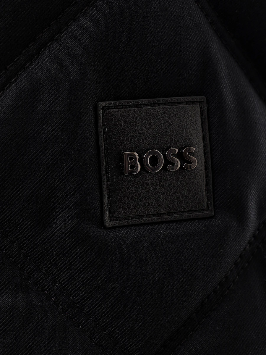 Бомбер стеганый BOSS 50530346/001 Черный  Фото 6