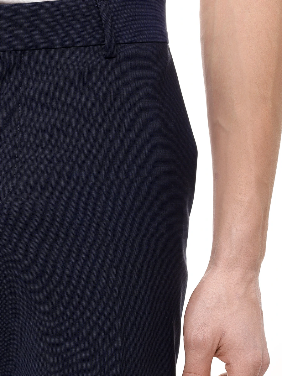 Костюм Slim Fit шерстяной BOSS 50534889/425 Синий  Фото 8