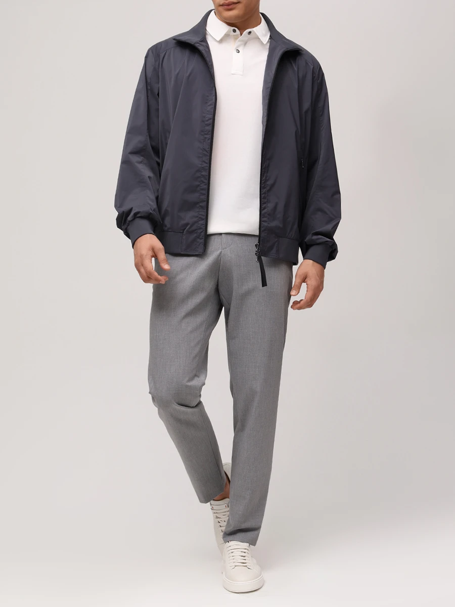 Брюки Slim Fit BOSS 50535709/030 Серый  Фото 2