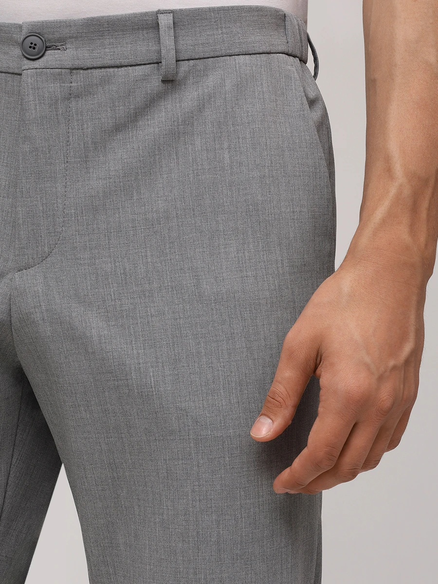 Брюки Slim Fit BOSS 50535709/030 Серый  Фото 5