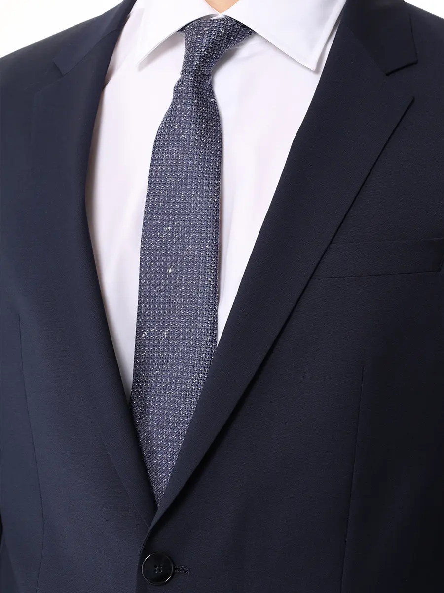 Пиджак шерстяной HUGO 50446541/405 Синий  Фото 5