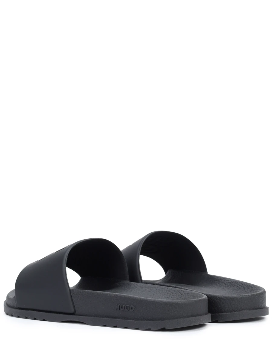 Шлепанцы резиновые Match HUGO 50538606/001 Черный  Фото 4