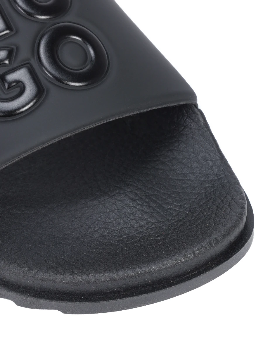 Шлепанцы резиновые Match HUGO 50538606/001 Черный  Фото 5