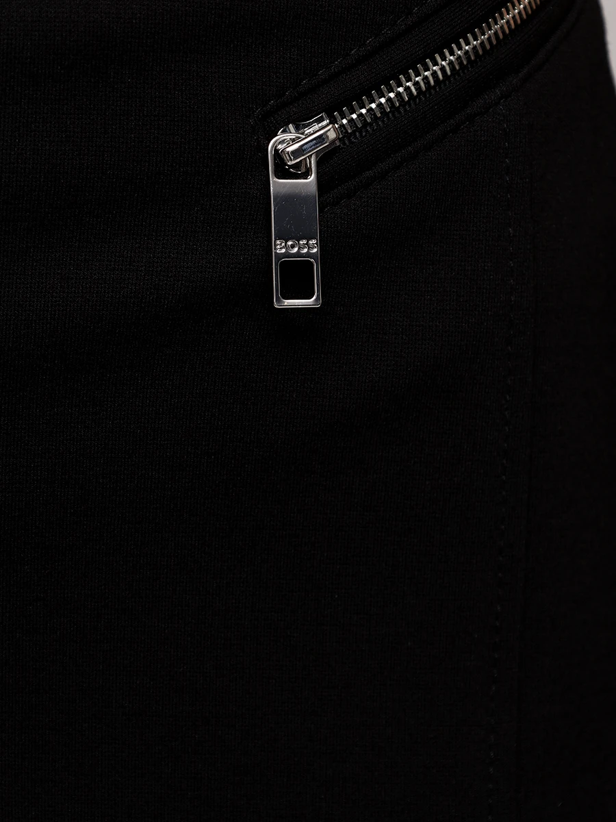 Юбка из вискозы BOSS 50533419/001 Черный  Фото 6