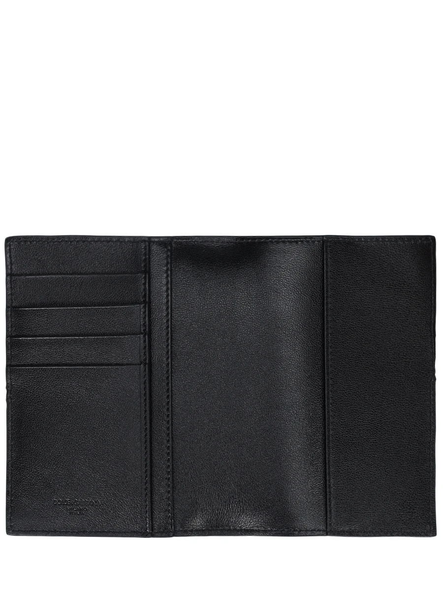 Обложка кожаная DOLCE & GABBANA BP2215 AV956 80999 Черный  Фото 3