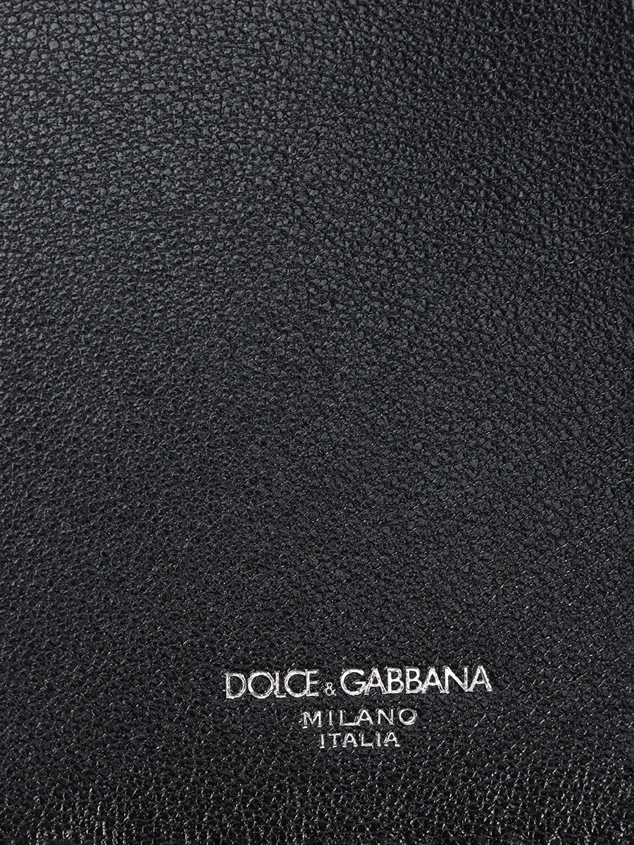 Обложка кожаная DOLCE & GABBANA BP2215 AV956 80999 Черный  Фото 4