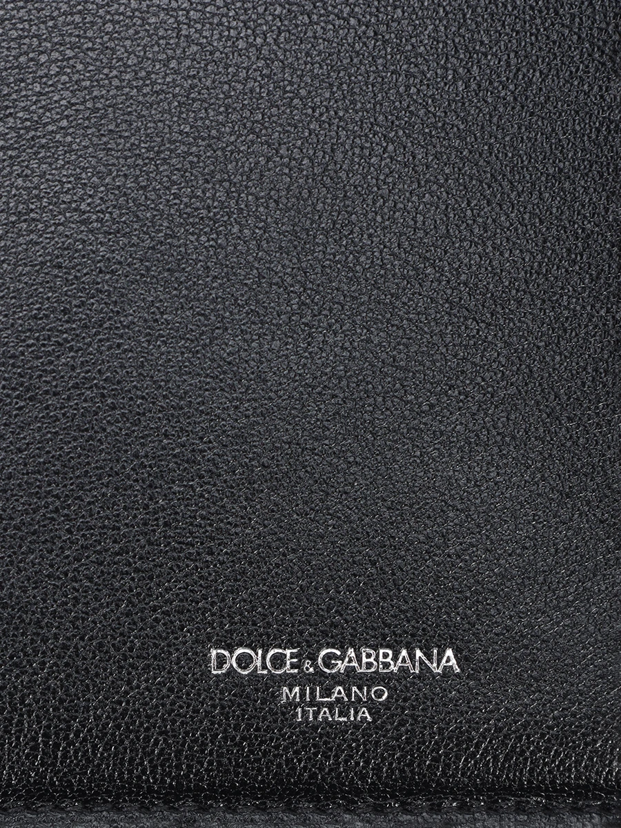 Кошелёк кожаный DOLCE & GABBANA BP1321 AV956 80999 Черный  Фото 4
