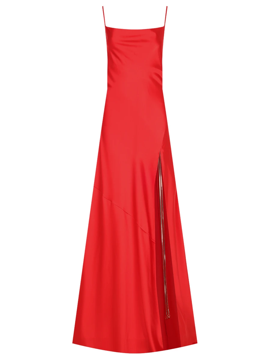 Платье шелковое DANAME 625SS6601S/BRIGHT RED Красный 