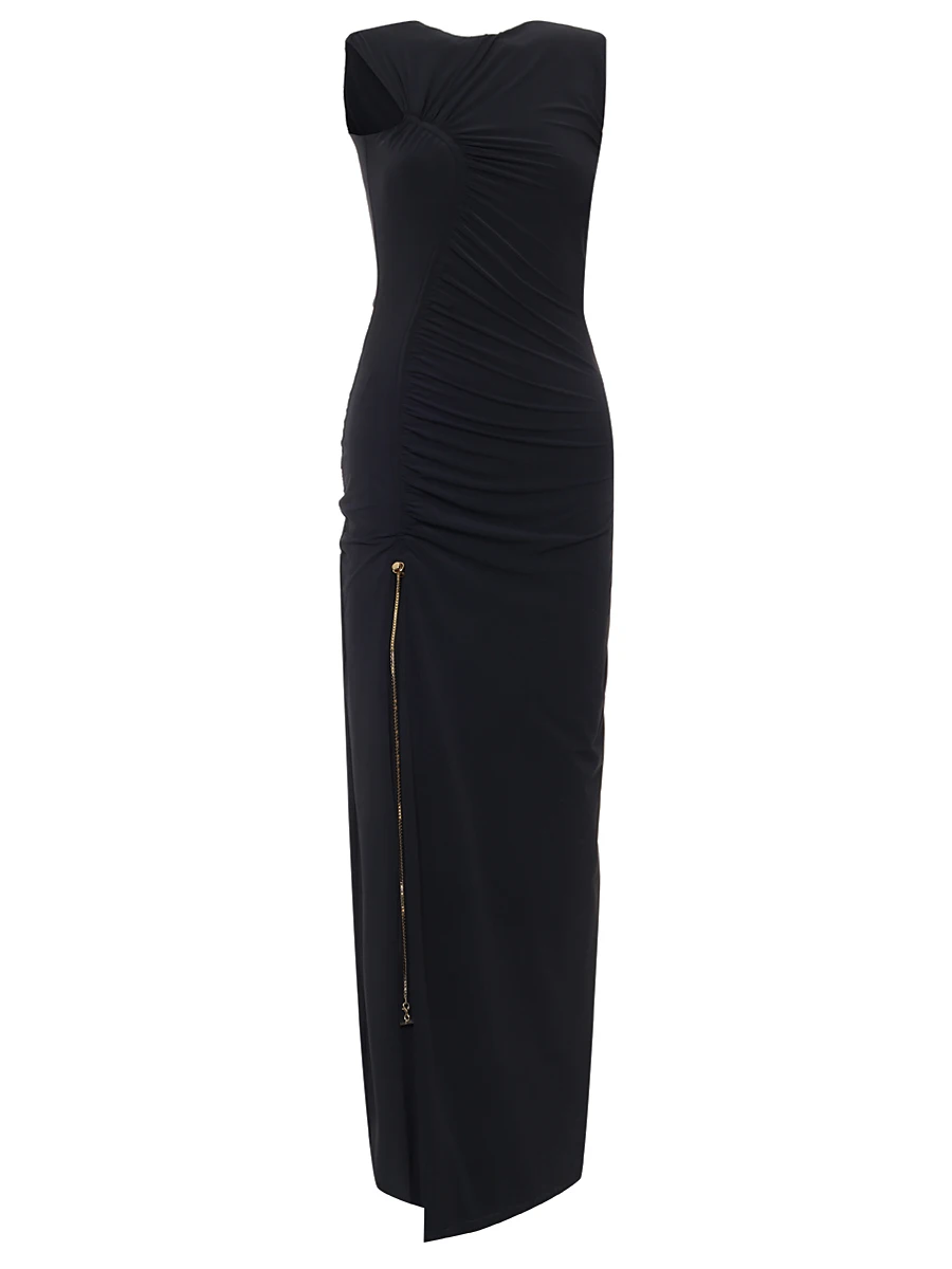 Платье с разрезом DANAME 625SS6625O/BLACK Черный 