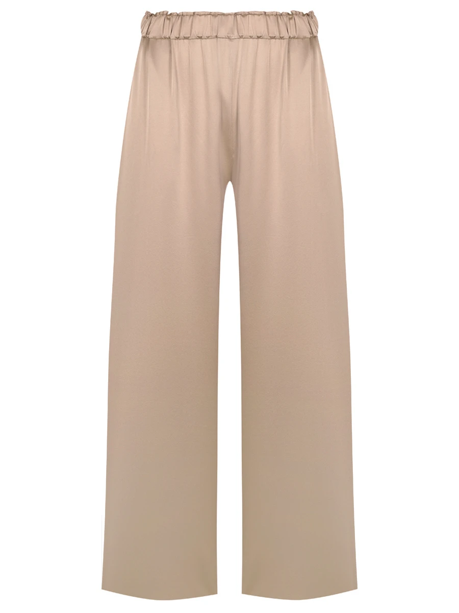 

Брюки шелковые, Бежевый, 325SS3601S/DARK SAND