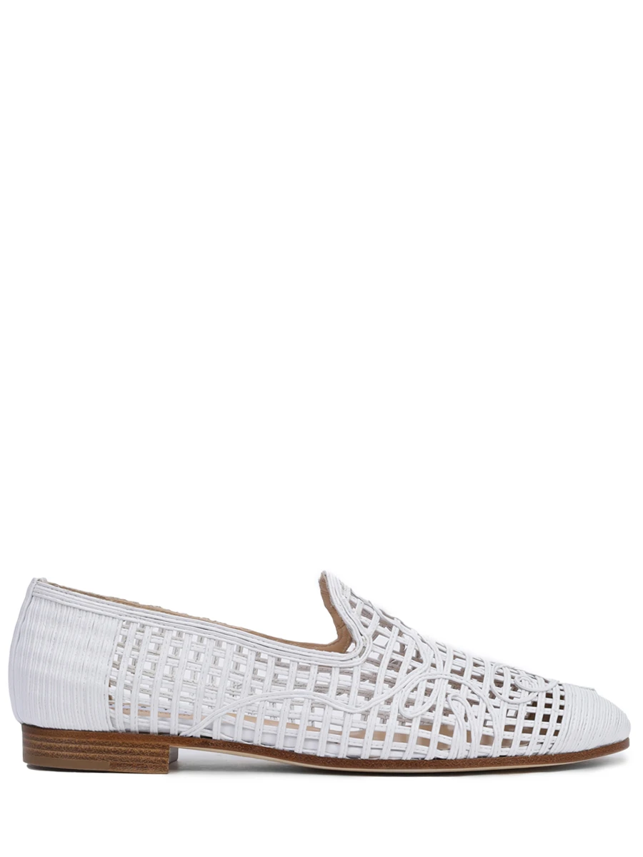 

Лоферы кожаные, Белый, 67886-PL79759