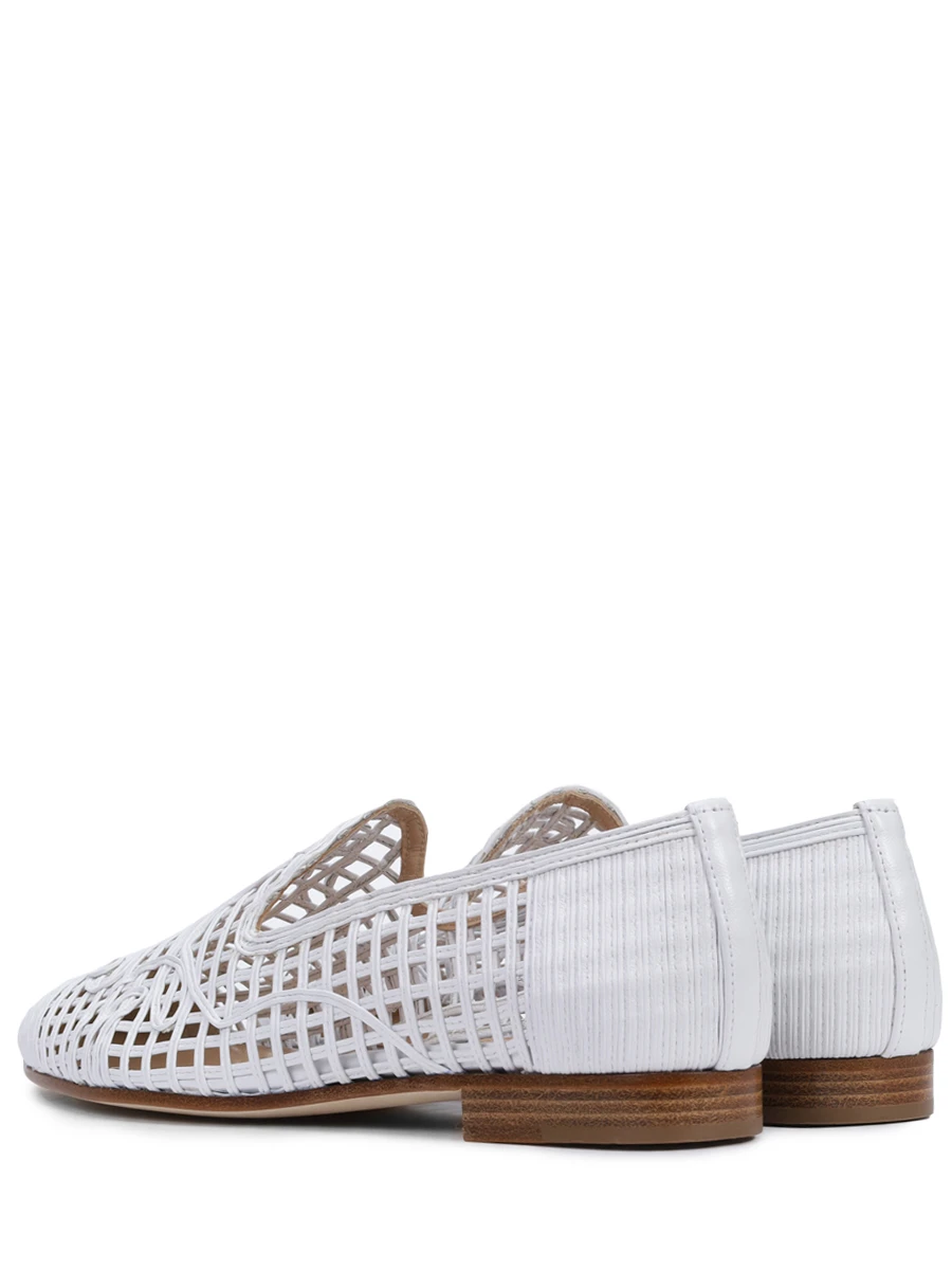 

Лоферы кожаные, Белый, 67886-PL79759