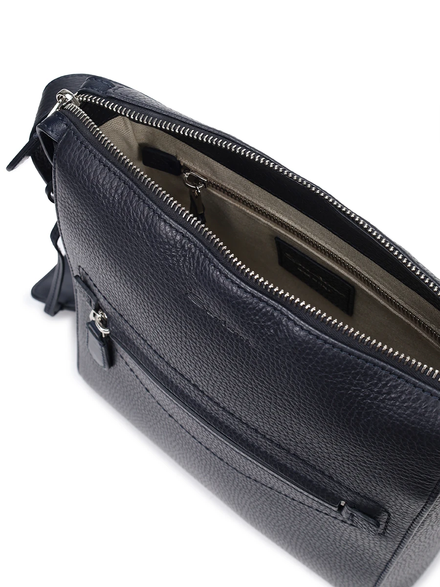 Сумка кожаная SANTONI UIBGA2712EN-AVGPU60 Синий  Фото 4