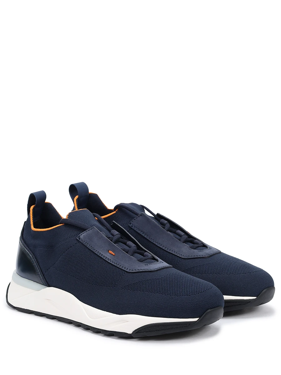 Кроссовки текстильные SANTONI MBIG21601BINNHODU61 Синий  Фото 2
