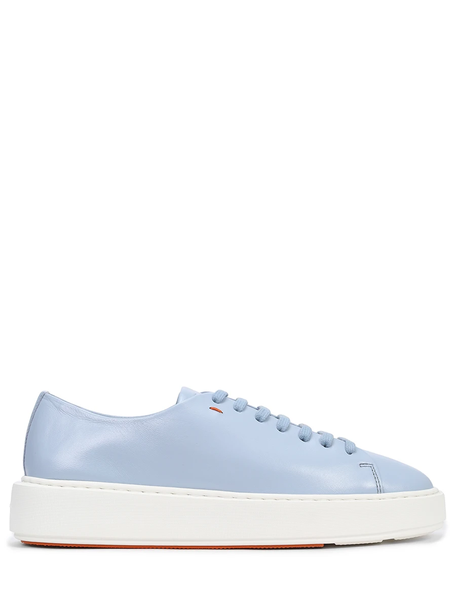Кеды кожаные SANTONI WBCG61306BARTCGAZ25 Голубой 