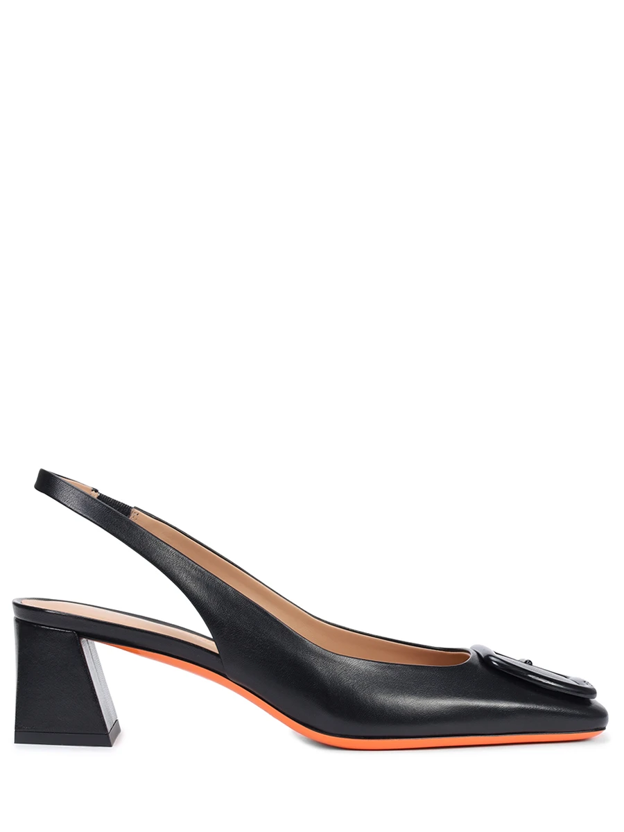 Туфли кожаные SANTONI WDMG70342HA2NSZAN01 Черный 