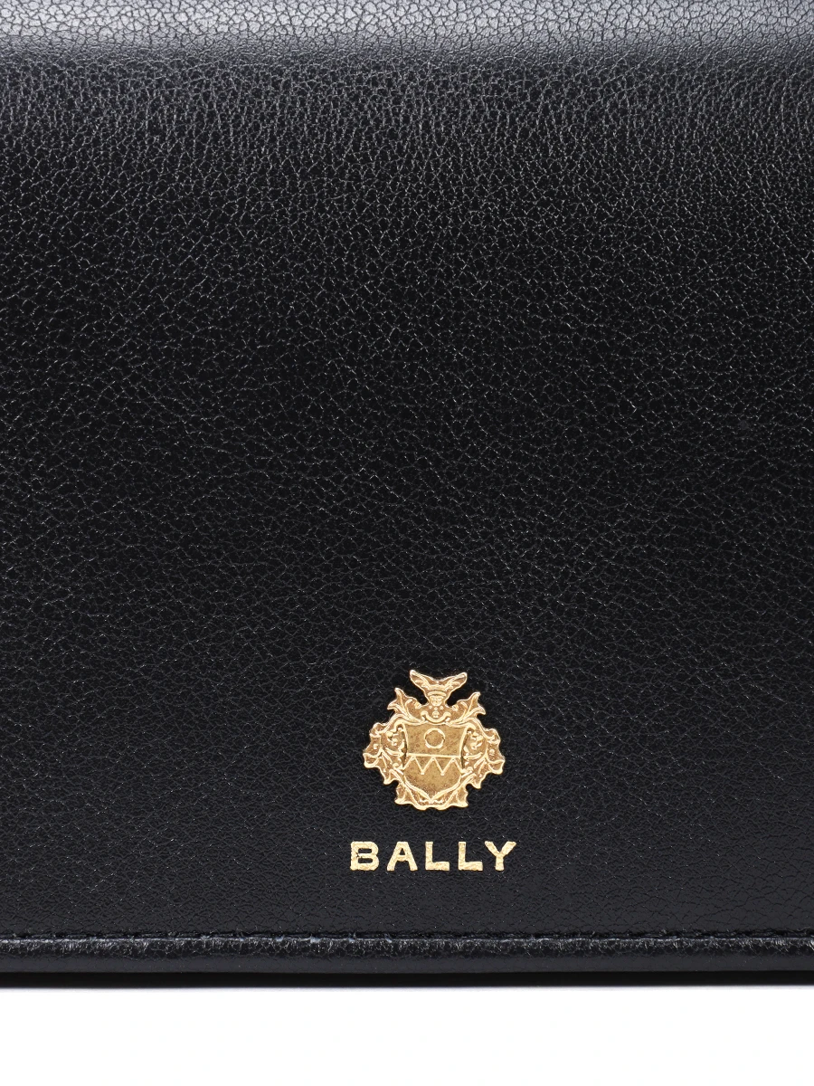 Кошелёк кожаный BALLY WLT00S VT769 U901 Черный  Фото 4