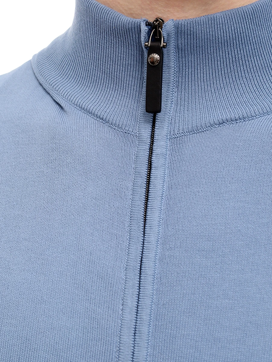 Кардиган хлопковый CANALI MK00145/C0022/420 Голубой  Фото 5