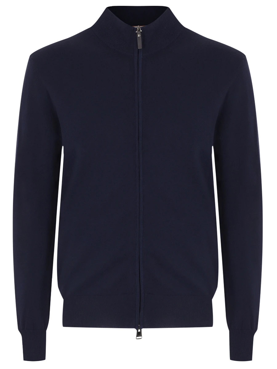 Кардиган хлопковый CANALI MK00145/C0022/300 Темно- Синий 