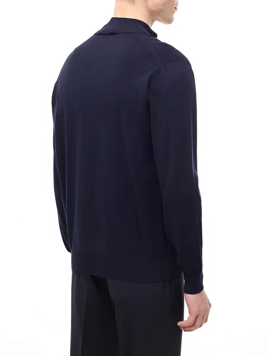 Кардиган хлопковый CANALI MK00145/C0022/300 Темно- Синий  Фото 3