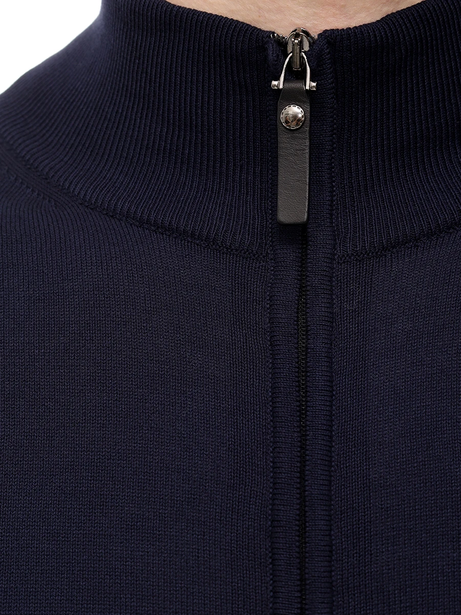 Кардиган хлопковый CANALI MK00145/C0022/300 Темно- Синий  Фото 5