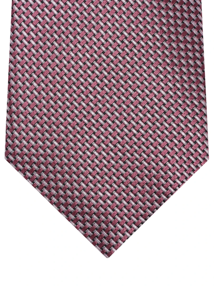 Галстук шелковый CANALI HJ04233/18/4 Розовый  Фото 3