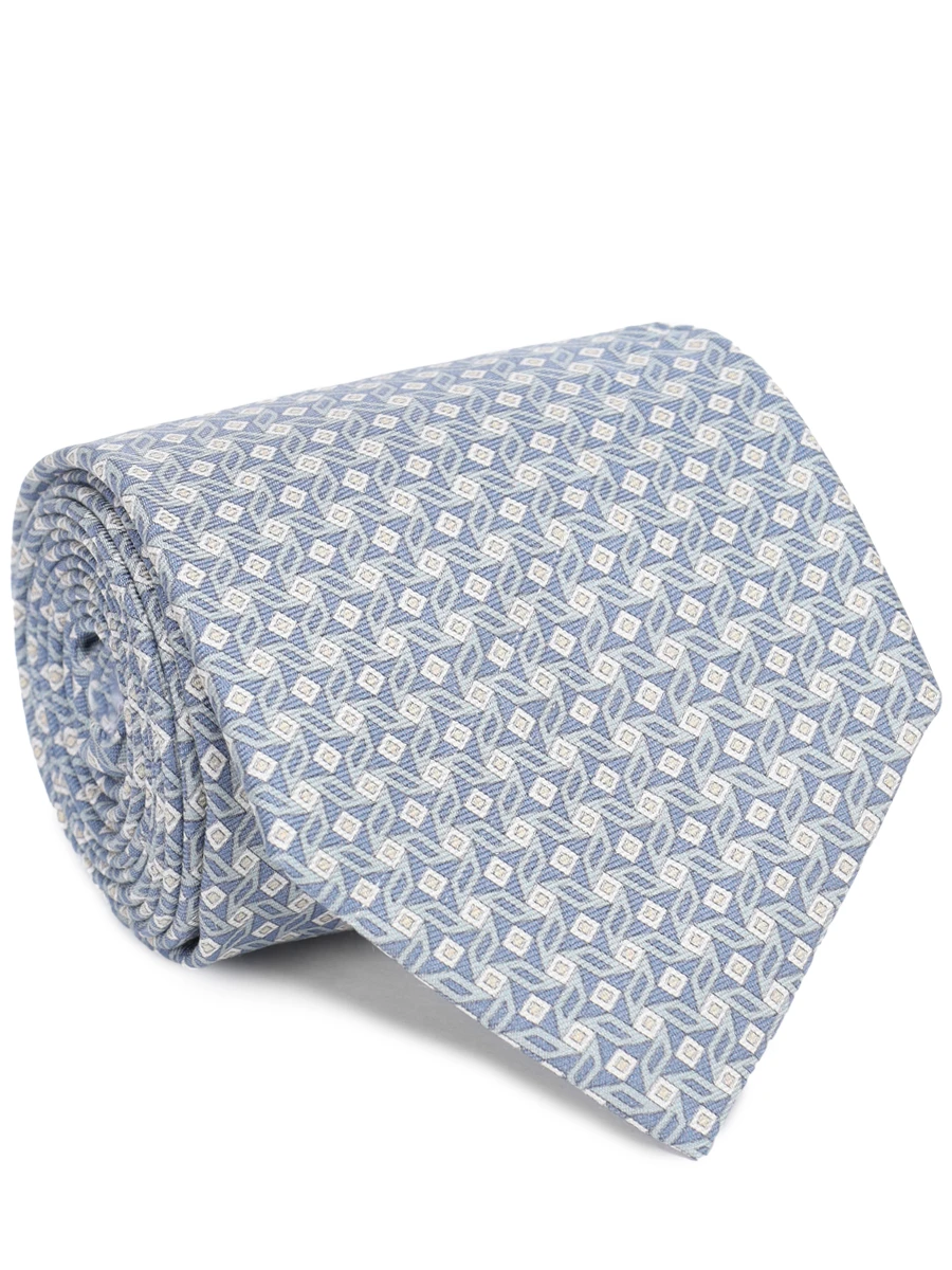Галстук шелковый CANALI HS04261/18/2 Голубой 