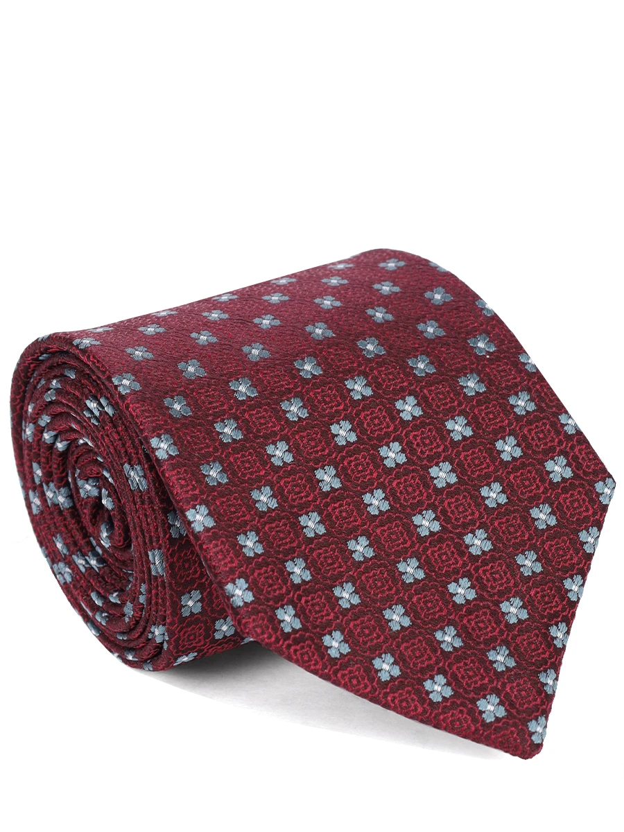 Галстук шелковый CANALI HJ04242/18/6 Бордовый 