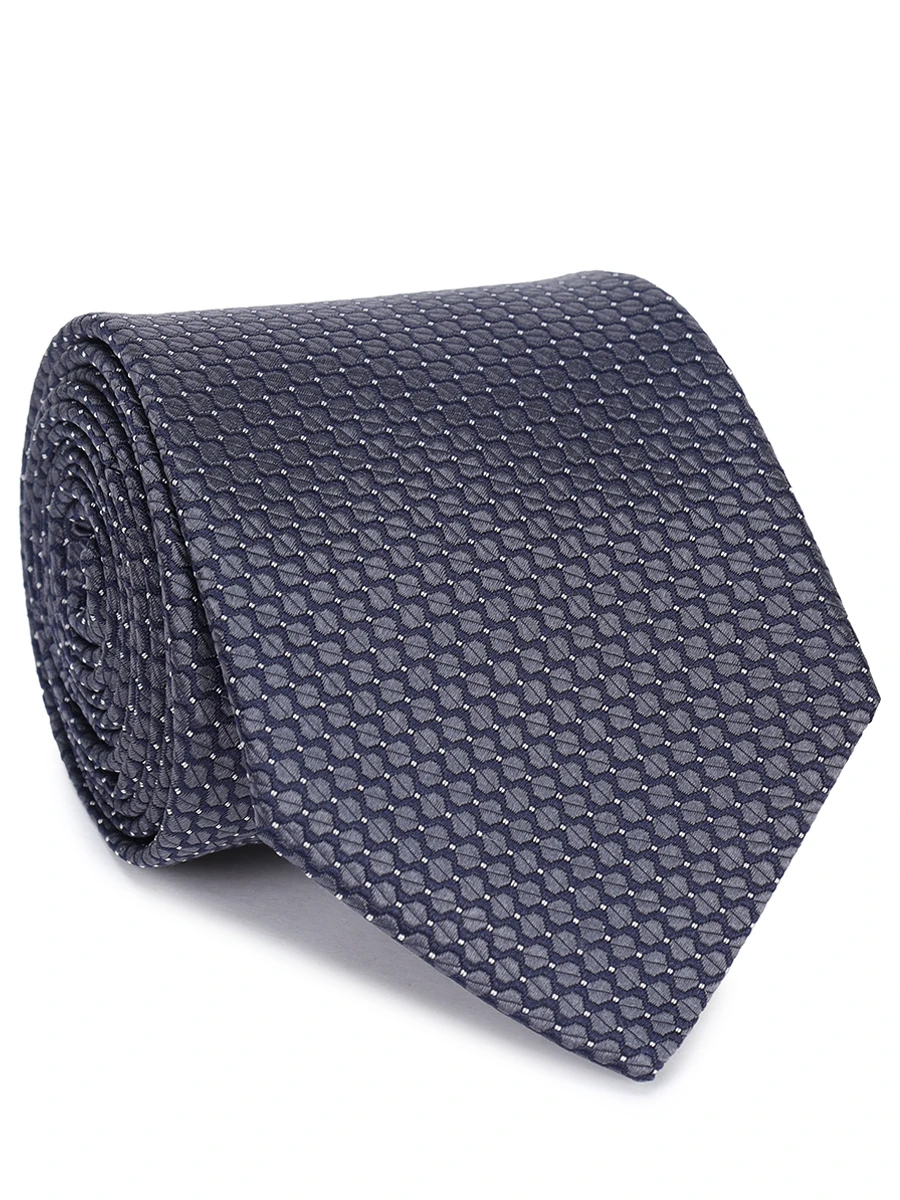 Галстук шелковый CANALI HJ04213/18/5 Темно- Синий 