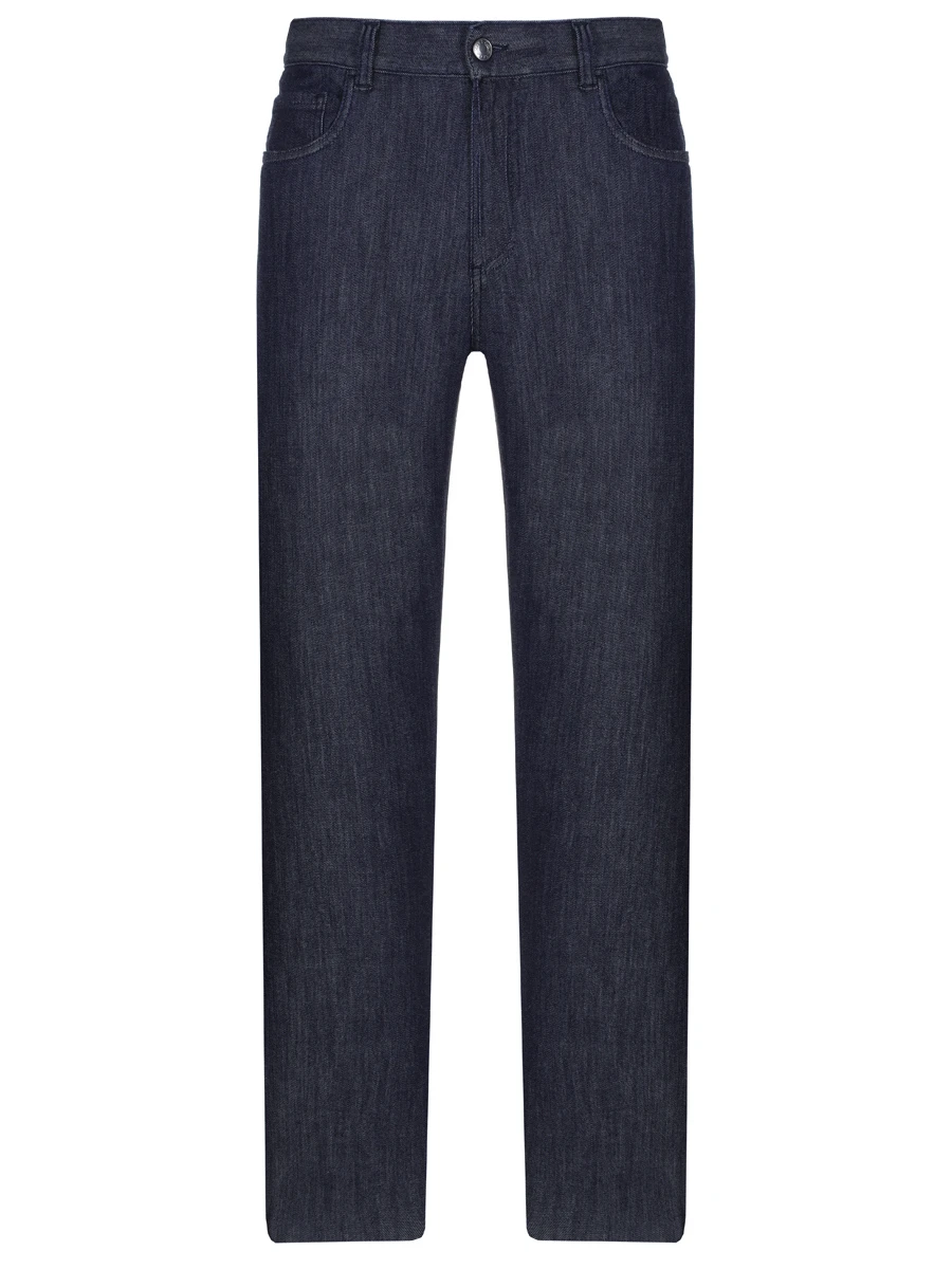 Джинсы Regular Fit хлопковые CANALI PD01487/91719/302 Синий 