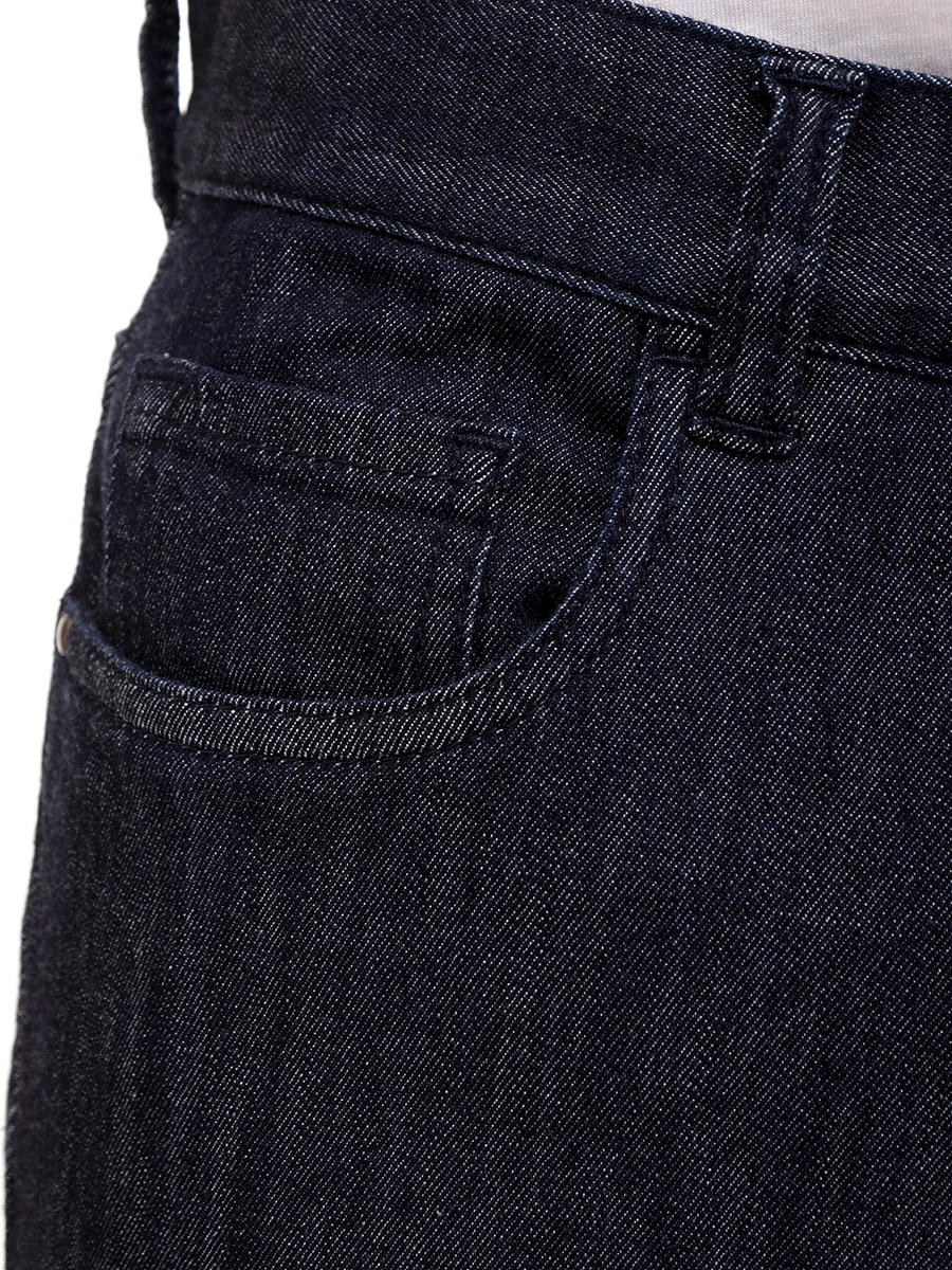 Джинсы Regular Fit хлопковые CANALI PD01487/91719/301 Темно- Синий  Фото 6