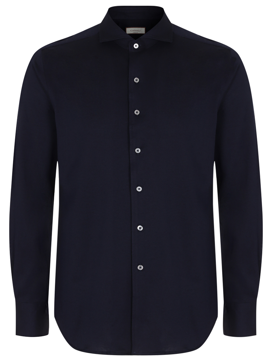 Рубашка Regular Fit из хлопка и лиоцелла CANALI