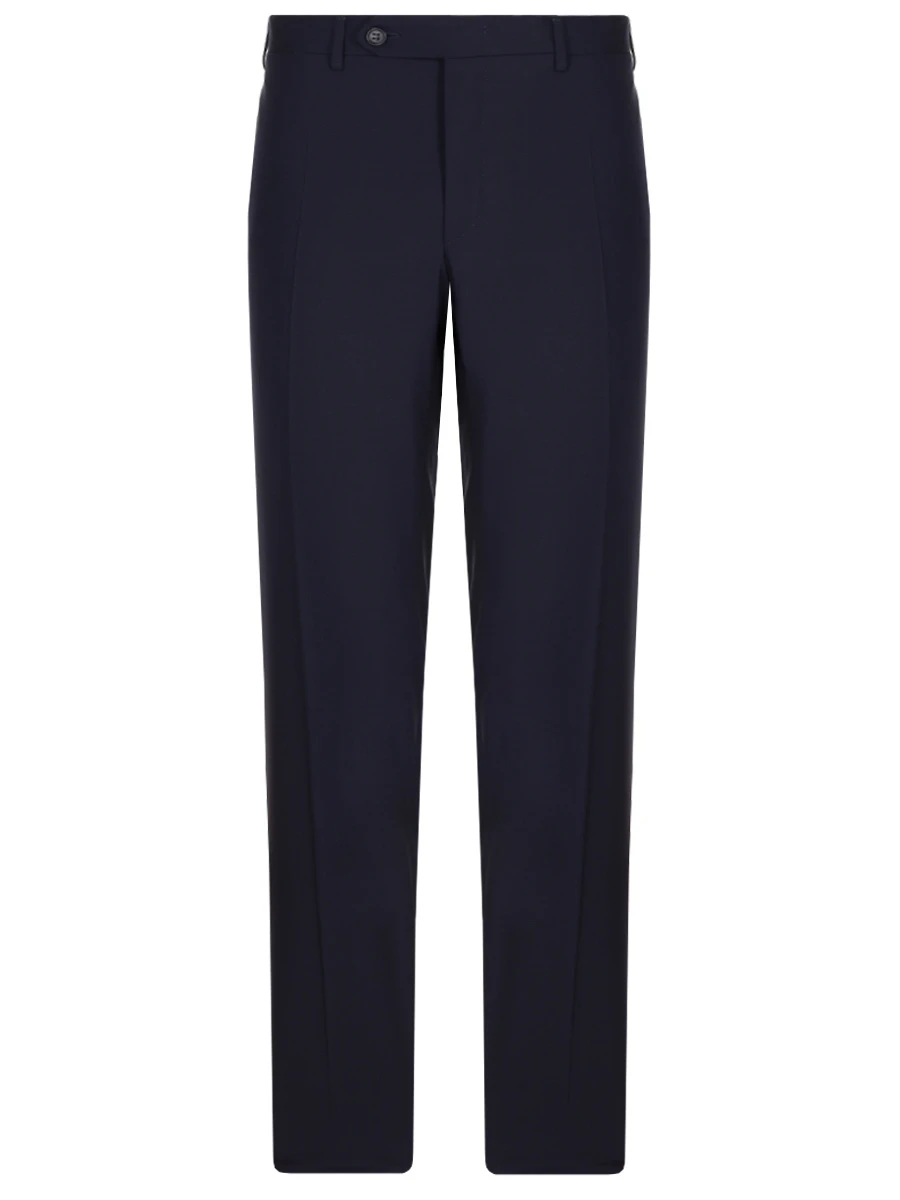 Брюки шерстяные CANALI EU00551/71019/305/6R Темно- Синий 