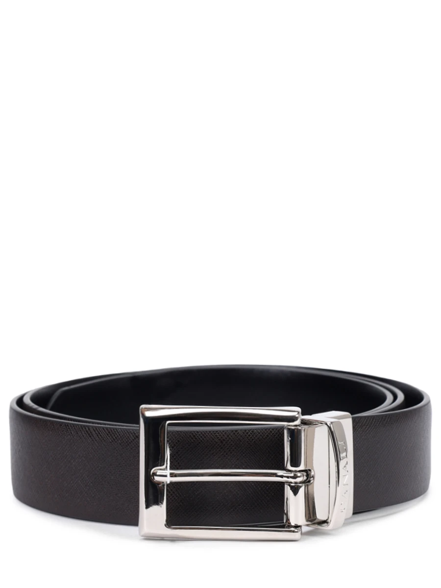 Ремень кожаный CANALI KA00033/50C/530 Черный 